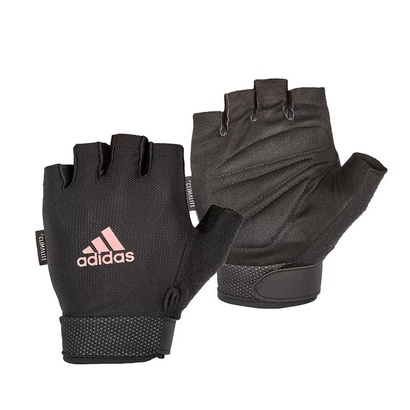 ADIDAS Training 可調式透氣短指手套 愛迪達 健身手套 三色 重量訓練 ADGB-124 【樂買網】, , large