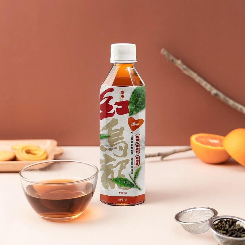 Red Oolong Tea 490ml (Pack of 24), , large