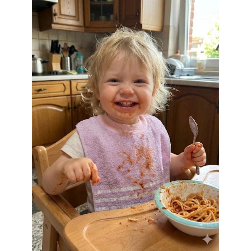 [凱美棉業] 8入組 隨機出色 MIT台灣製 親膚棉柔 純棉吸水兒童圍兜 素色條紋款, , large