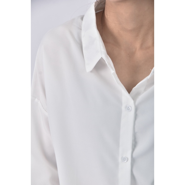 (XL) 【安于晴Charlene私服】質感白色襯衫上衣二手衣, , large