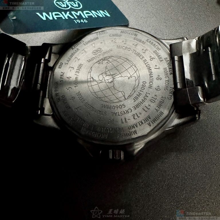 [TIMEMASTER] WAKMANN watch, 46mm, WA00046, , large