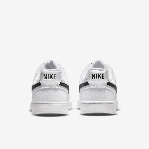 Kixpress-Nike W Court Vision Lo NN 女 休閒鞋 經典 復古 皮革 簡約 白 黑 [DH3158-101], , large