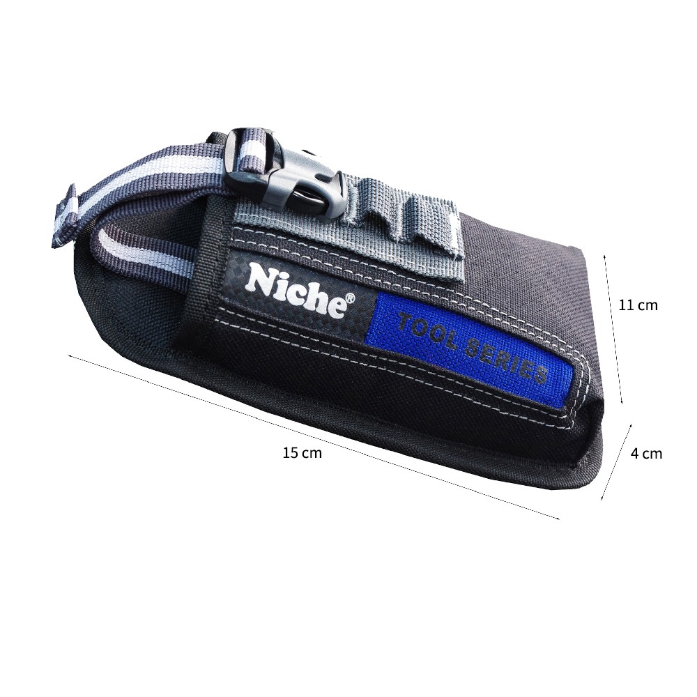 【Niche 樂奇】工具收納袋 無線對講機 雷射測量儀收納包 腰包 腿袋 TL-6216, , large