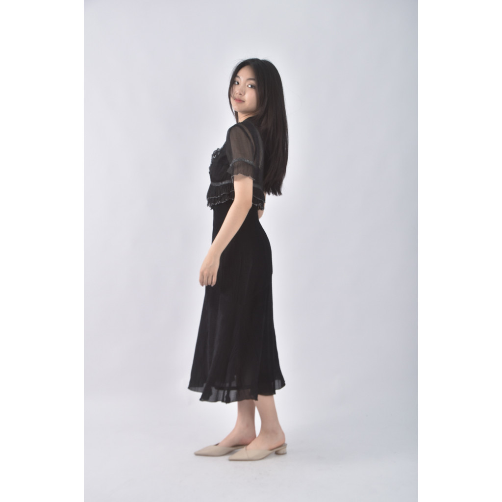 (S) c sy ling黑色洋裝二手衣, , large