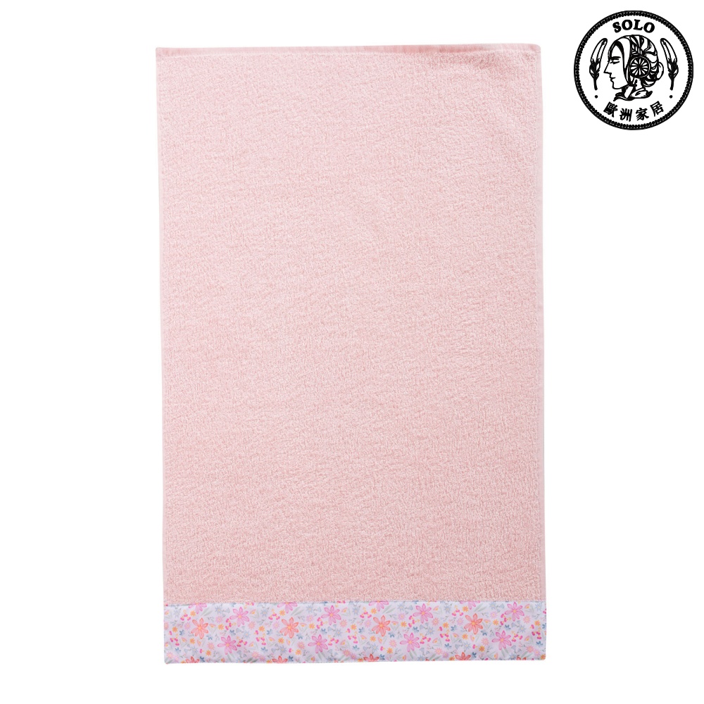 【SOLO歐洲家居】LCW Home 土耳其製 50x80cm 粉嫩花語純棉吸水毛巾 100%純棉 超吸水, , large