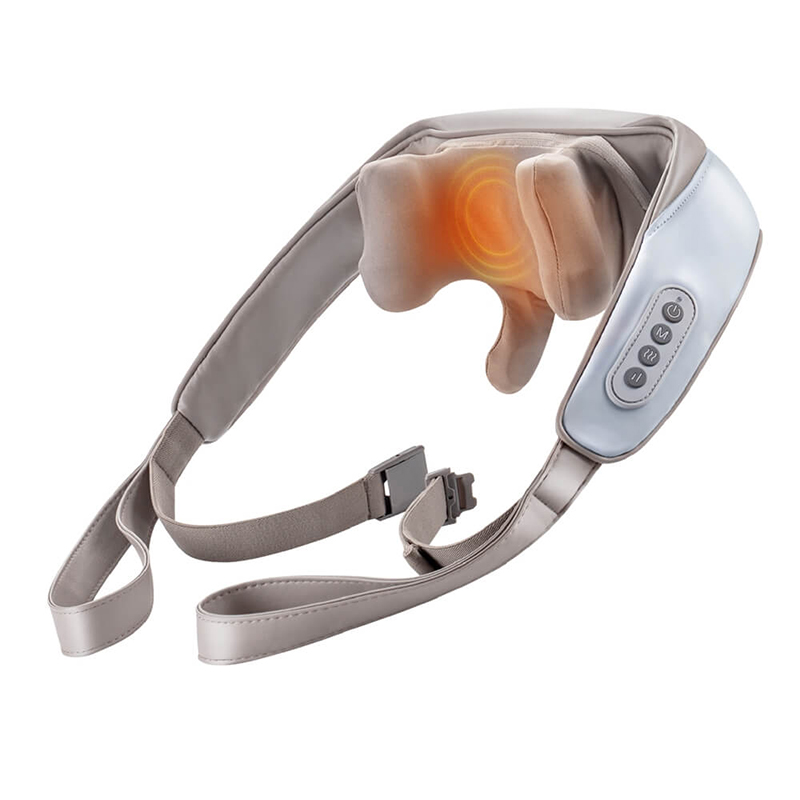 [Dajing Electronics Sales] Wireless Hands-Free/Rechargeable Shoulder and Neck Massager - Phantom Gray, , large