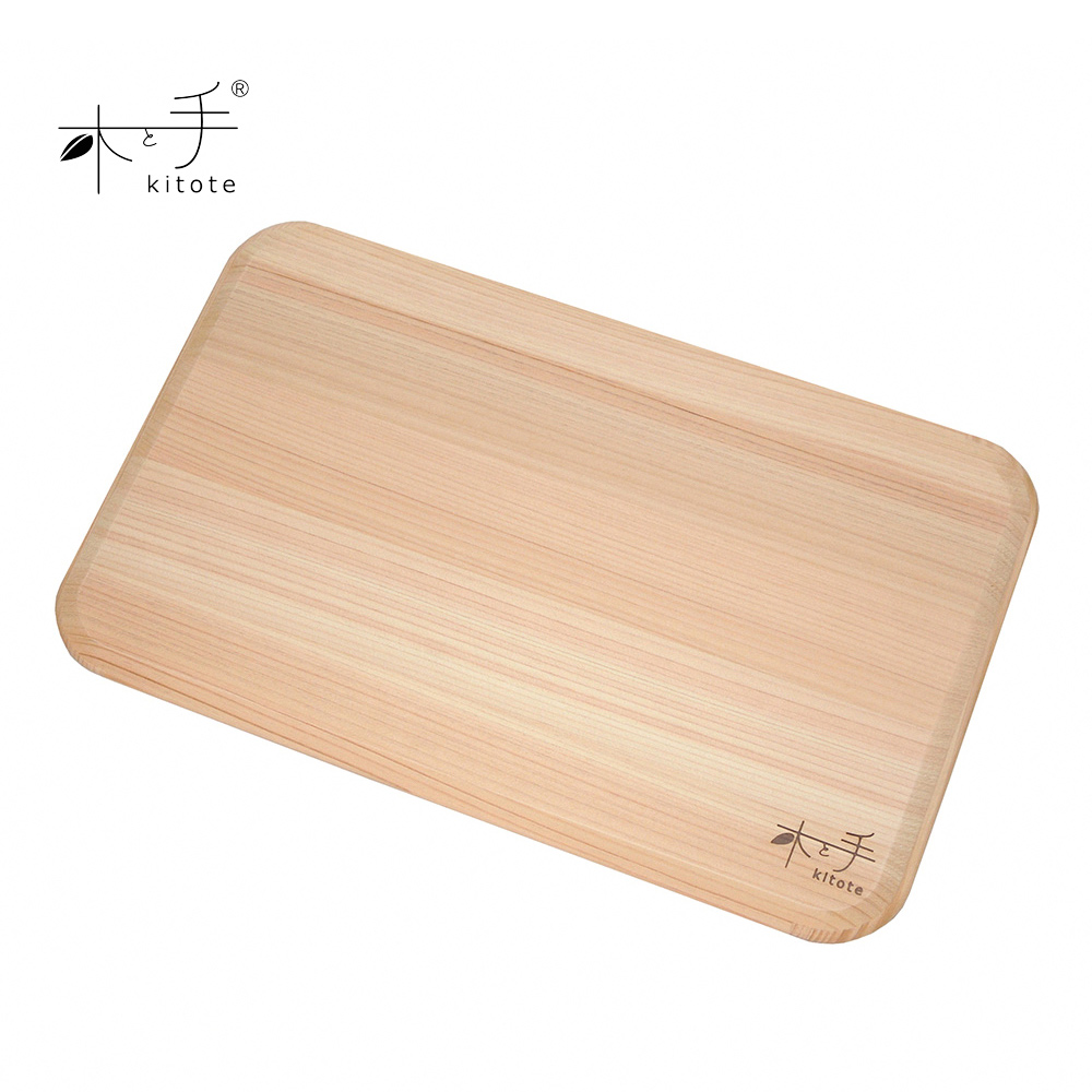 【KITOTE】Japan-Made Ultra-Lightweight Hinoki Cutting Board 45×28cm (Hinoki Wood from Nara, Japan / Dishwasher-Safe), , large