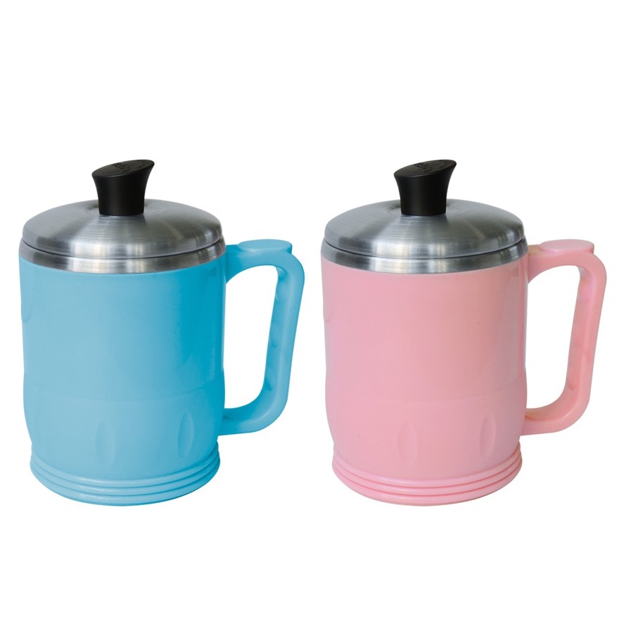 PERFECT 理想牌 極緻316不鏽鋼雙層隔熱杯 8cm粉紅-Leidea樂德兒, , large