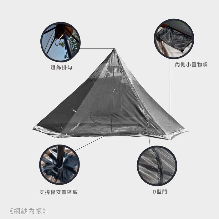 Indiana tent, , large
