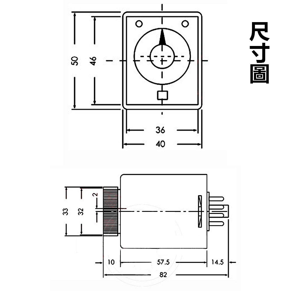 CKC tinner超級時間繼電器AH3-3 220V 10秒, , large