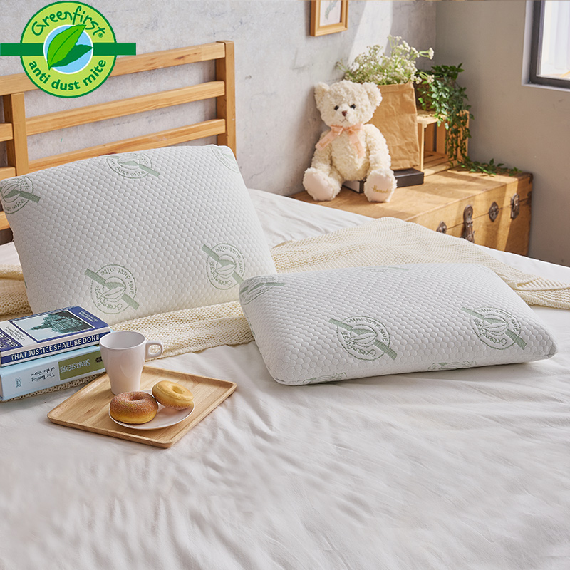 天然防蹣防蚊平面型乳膠枕, , large