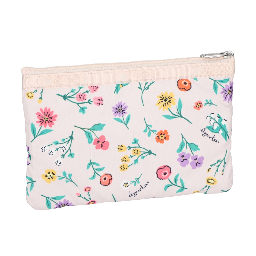 Lesportsac 3-zip Cosmetic 三層拉鍊化妝包/ 輕舞野花, , large