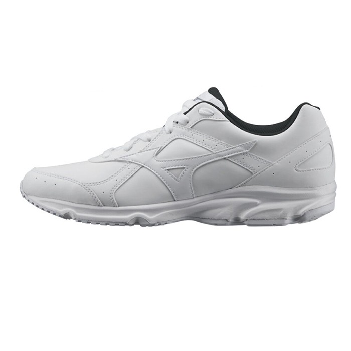 MIZUNO TRAINING 男女款網球鞋  休閒網球 休閒鞋 白 G1GC180901 22FW, , large