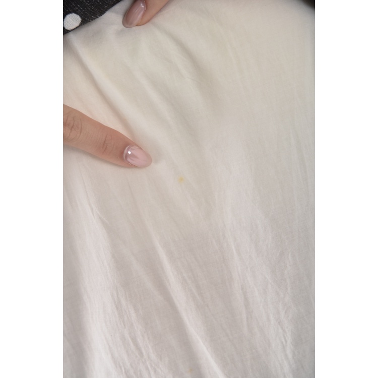 (S) jenny hsu假兩件黑色上衣二手衣, , large