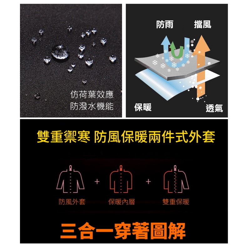 【天天免運】探拓戶外TECTOP 12145126女款中長版羽絨兩件式外套／衝鋒衣／最輕量、最亮眼的登山外套, , large