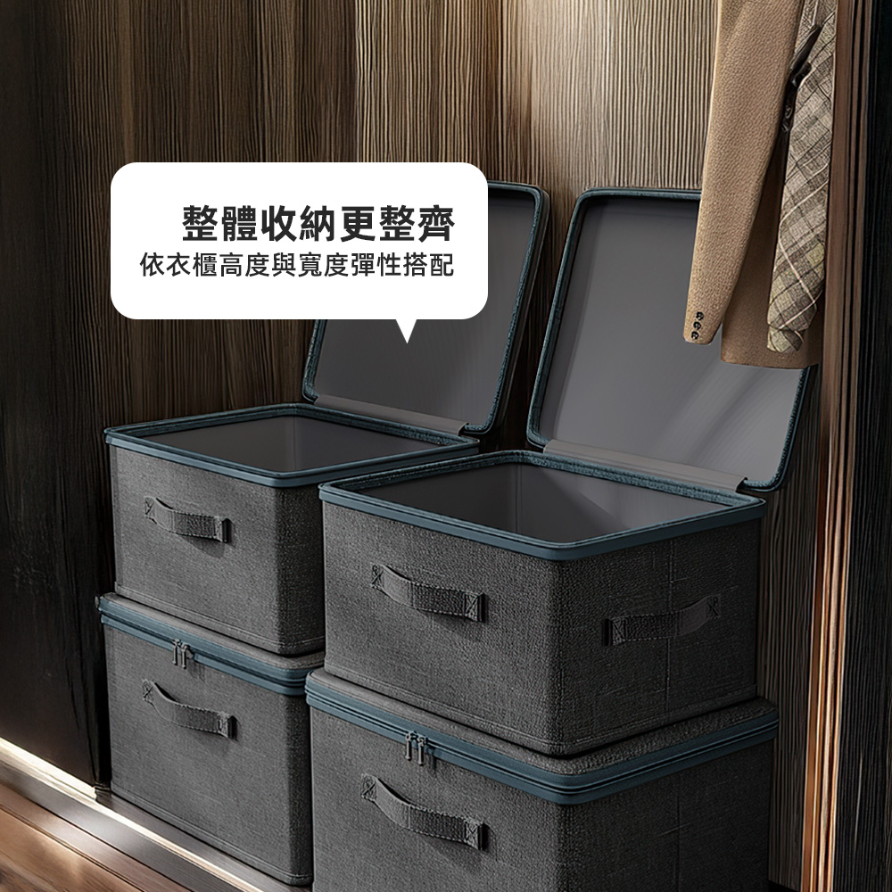 foldable-fabric-storage-box-M-gray, , large