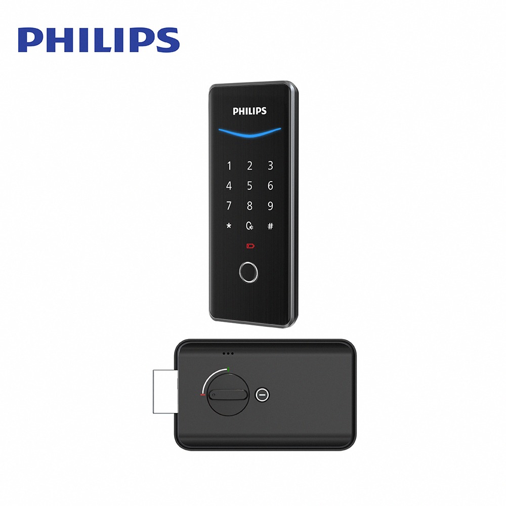 PHILIPS 飛利浦 EasyKey503 輔助式智能門鎖-曜石黑(含基本安裝), , large