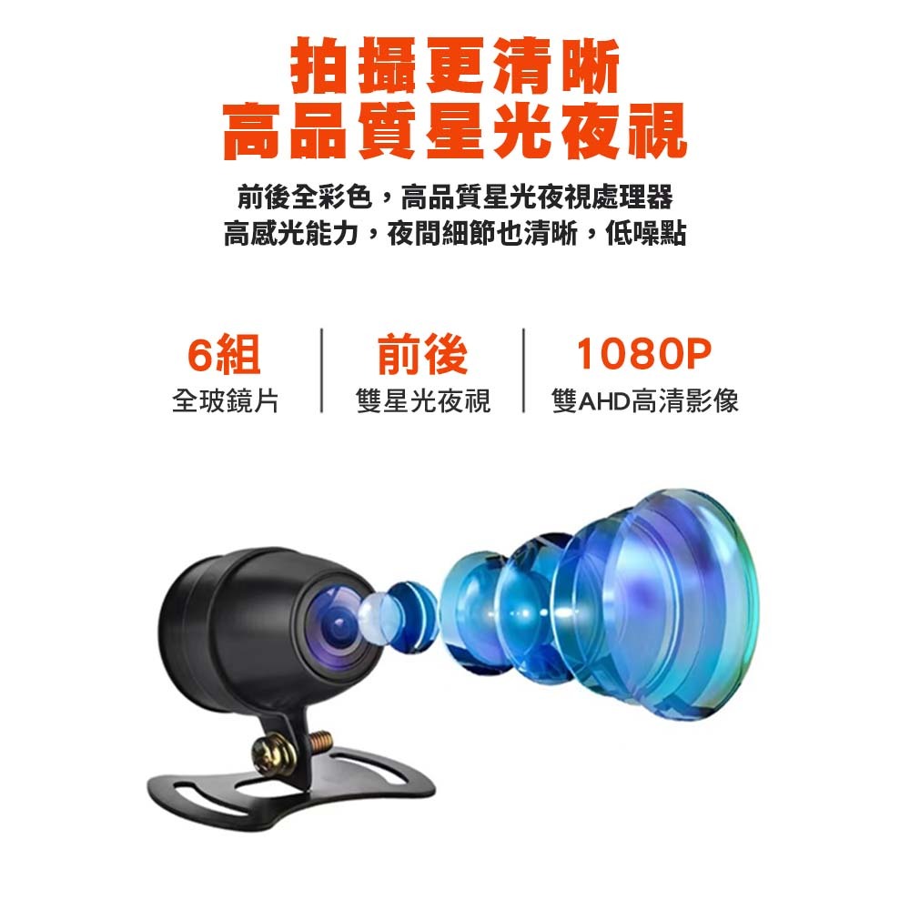 🔥2024最強CP值🔥現貨 D9機車行車記錄器 真實雙1080P 雙鏡頭 防水鏡頭 行車紀錄器 機車行車記錄器 保固一年, , large