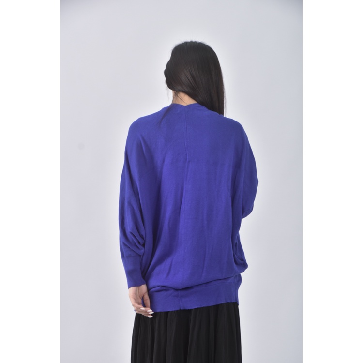 (F) e hyphen world gallery質感棉質藍色罩衫二手衣, , large