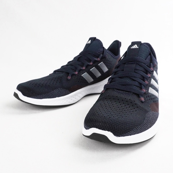 Adidas Fluidflow 2.0 男 慢跑鞋 運動 休閒 輕量 支撐 緩衝 彈力 愛迪達 深藍 [GW4012], , large