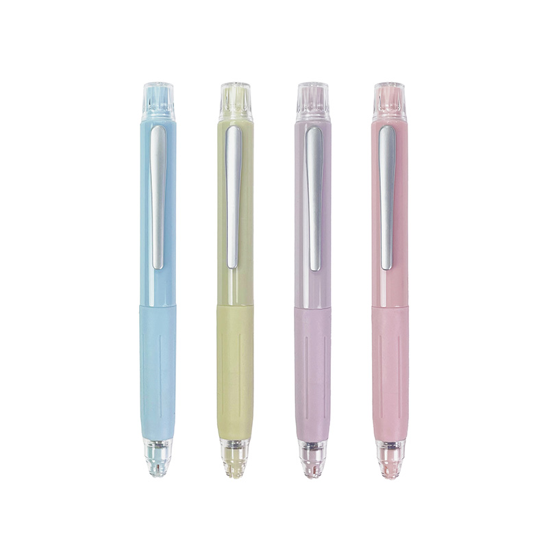 Clairity Clear Realm Series &ndash; Short Barrel Gel Pen, Blue (12-Pack) , , large