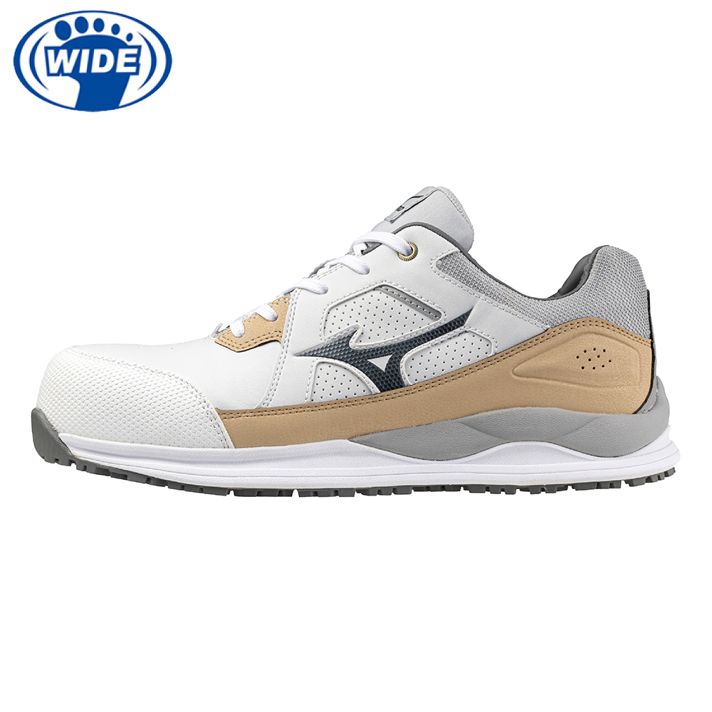 [秉宸] MIZUNO PRIME FIT HW Ⅱ 11L 防護鞋 白 3E楦 高級舒適 柔軟回彈 F1GA247101, , large