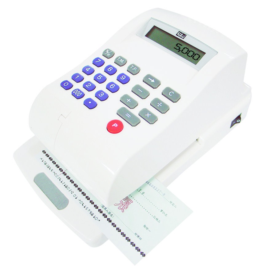 徠福Life 15位數光電投射微電腦支票機(自動夾紙)(LC-900A)中文字, , large