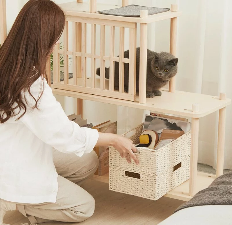 【paipaipets】Bien Bien Cat Tree - Climbing Stairs, , large