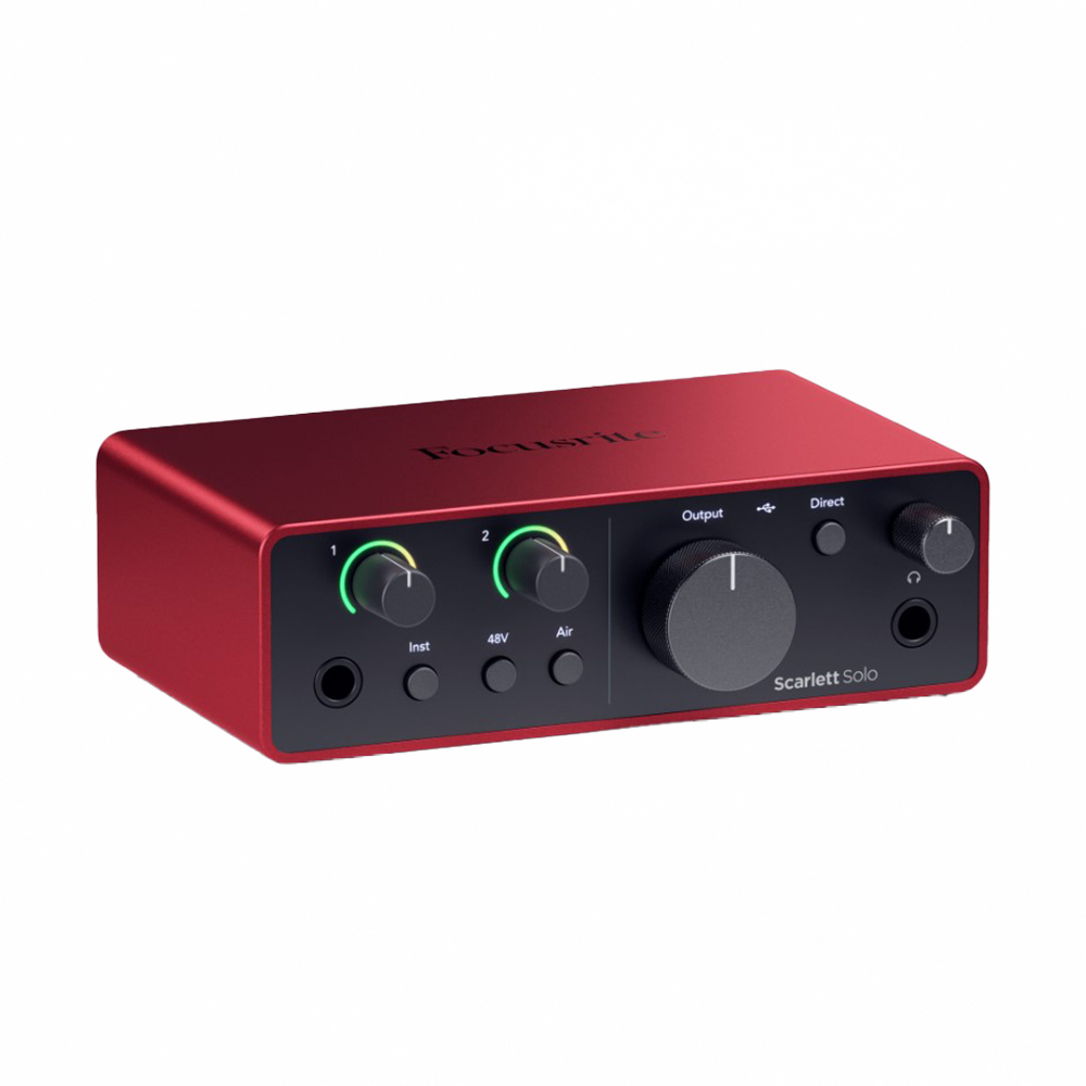 Focusrite Scarlett Solo Studio 錄音介面套裝組 第四代【敦煌樂器】, , large