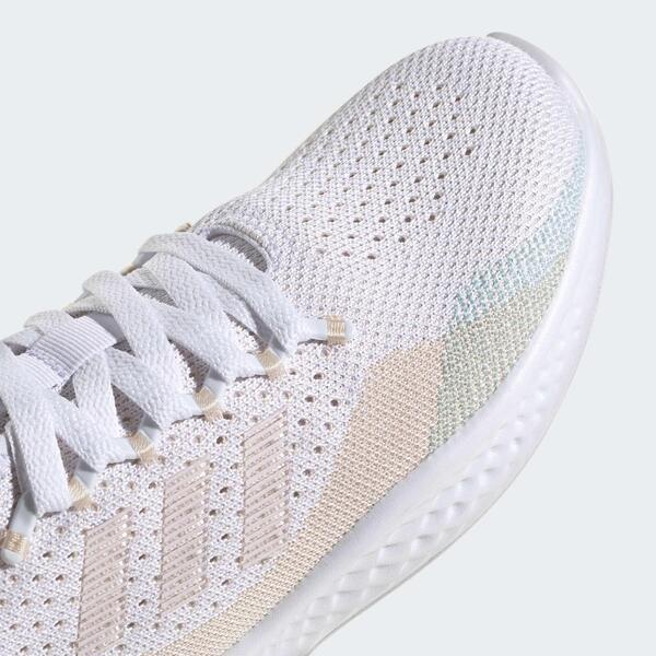 Adidas Fluidflow 2.0 女 慢跑鞋 運動 休閒 輕量 支撐 緩衝 愛迪達 白 粉橘 [GW4015], , large