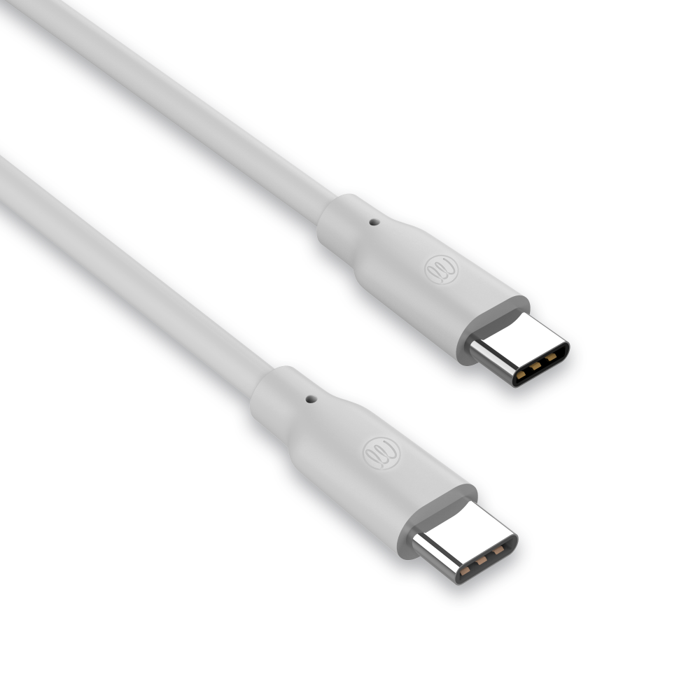 [OneMore Co., Ltd.] Allite 1.5M Liquid Silicone Charging Cable (USB-C to USB-C) Cool Mist Gray, , large