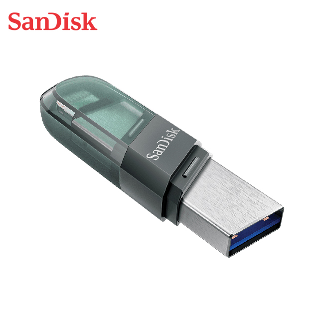【SanDisk】iXpand 64G 翻轉 OTG USB 3.1 隨身碟 iPhone / iPad 適用, , large