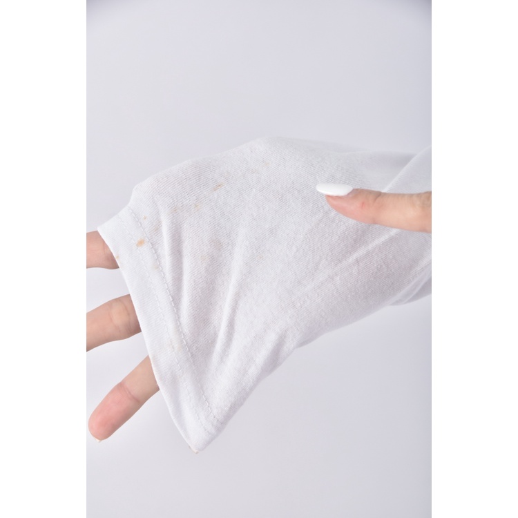 (M) converse質感棉質純棉白色長袖上衣二手衣, , large