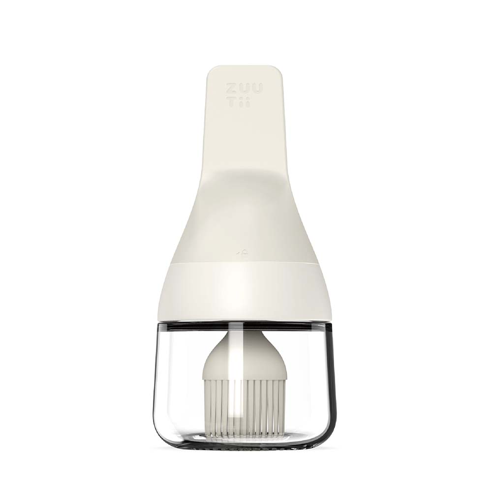沾沾生活DipDipLife |  加拿大ZUUTii｜玻璃調味刷瓶｜奶油白, , large