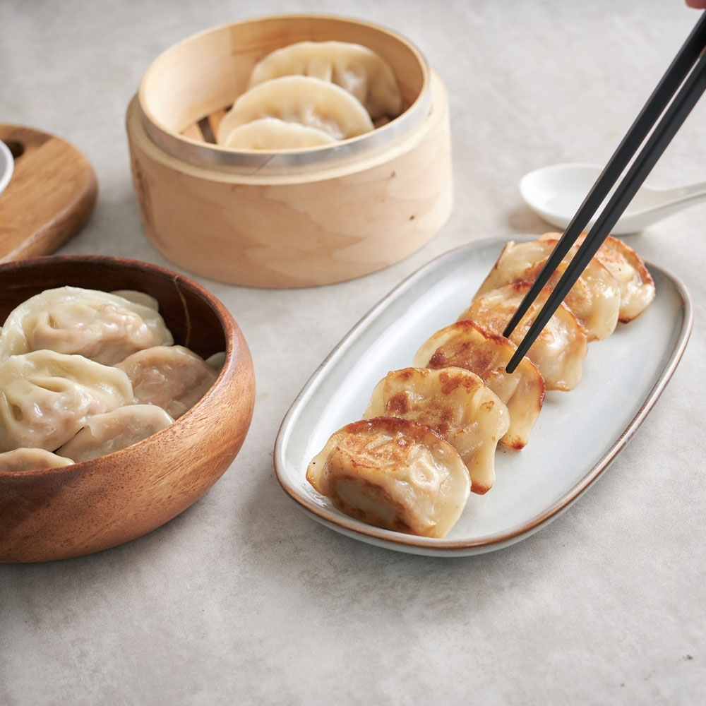 Vegan Plant-Based Meat Dumplings, , large