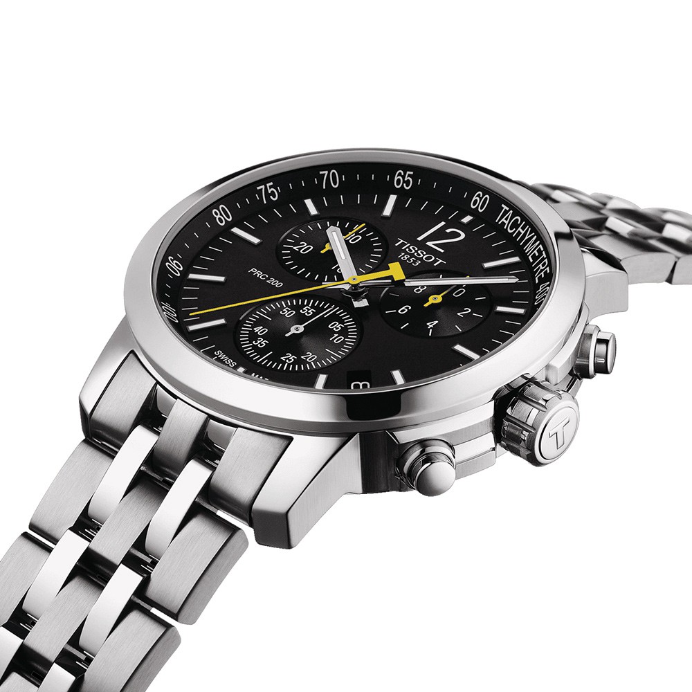 TISSOT 天梭 T-Sport系列 PRC200 競速三眼計時腕錶 T1144171105700, , large