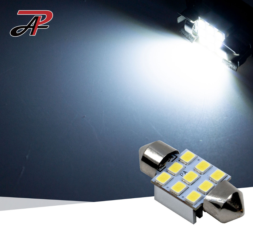 [PA LED] LED Festoon Interior Automotive Bulb Warm White Light board (with three types of bases), , large