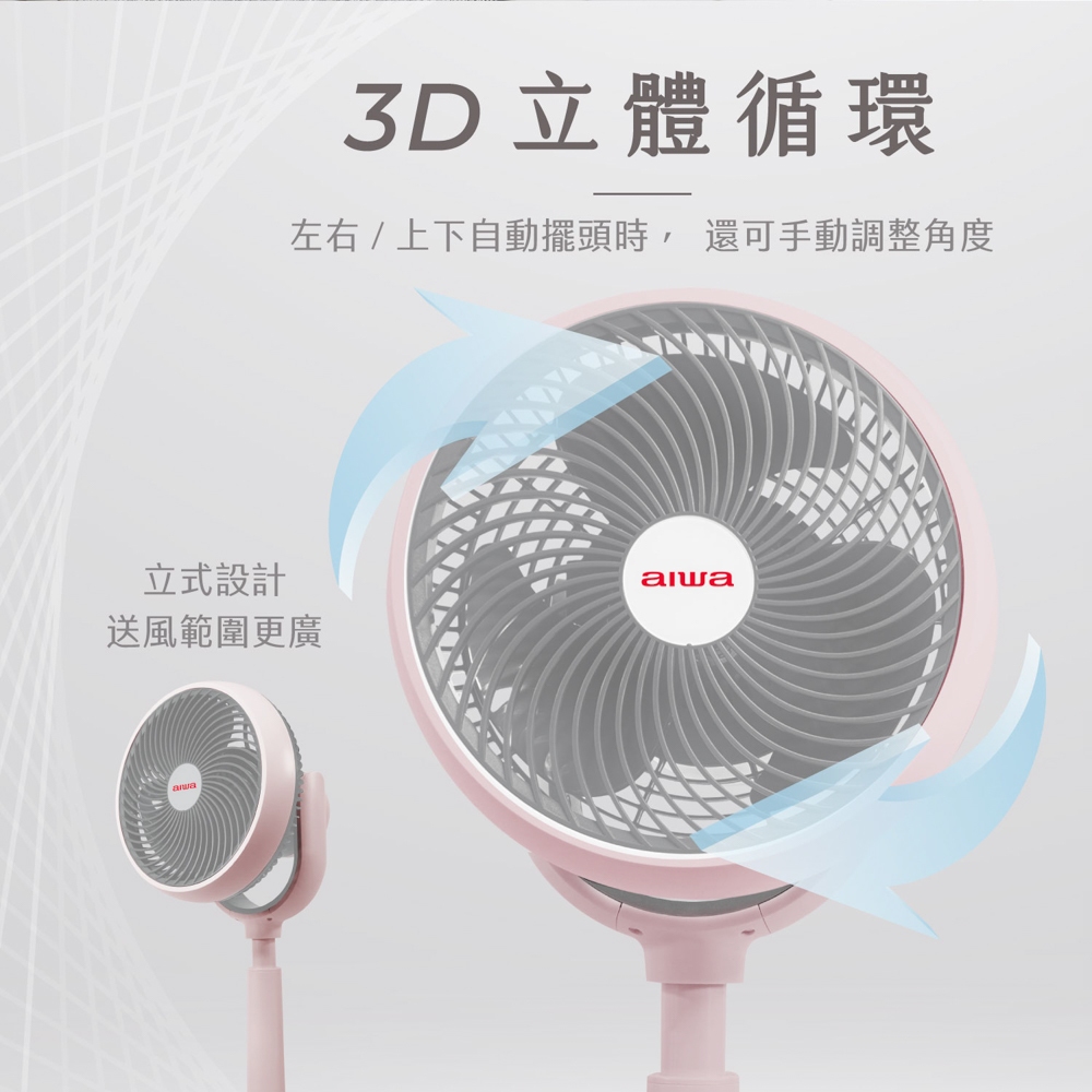 AIWA 愛華 10吋智能聲控循環扇 SDF-1001, , large