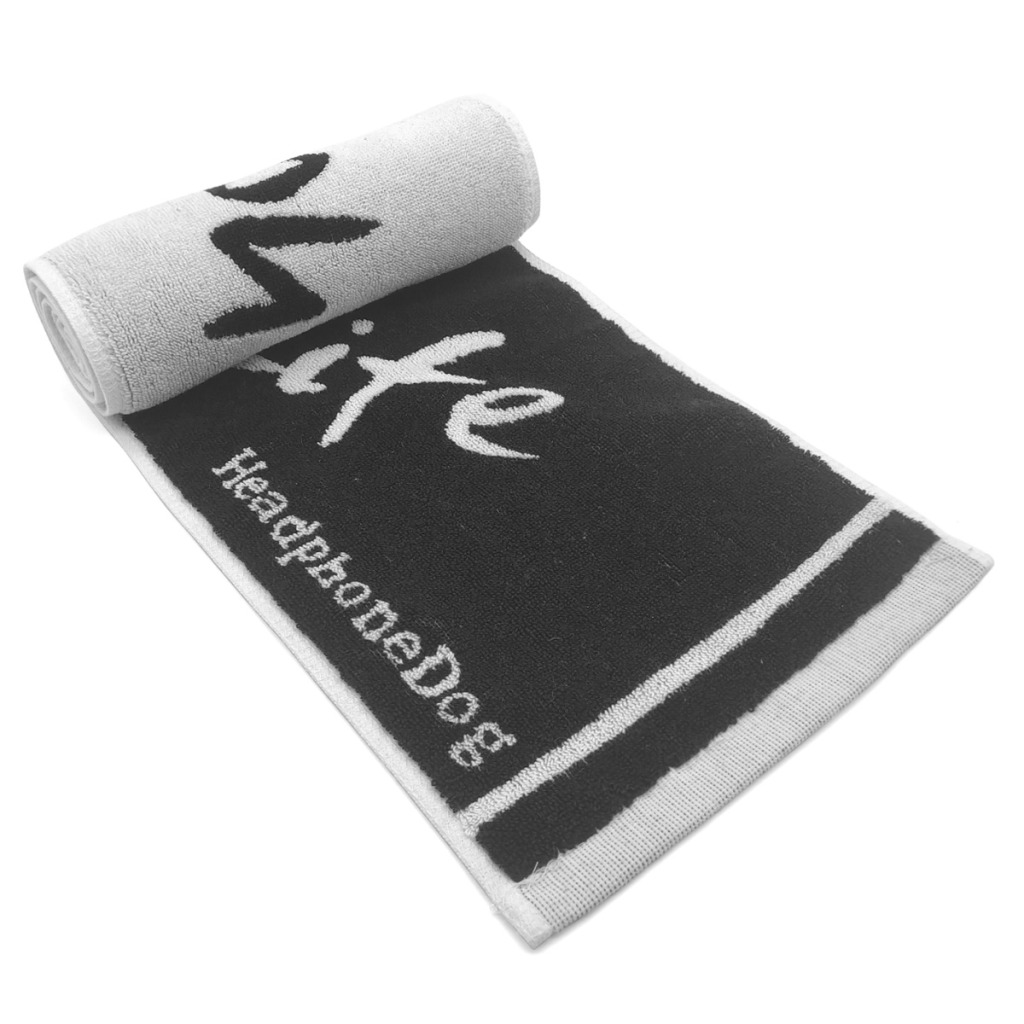 HeadphoneDog NO MUSIC NO LIFE－towel, , large