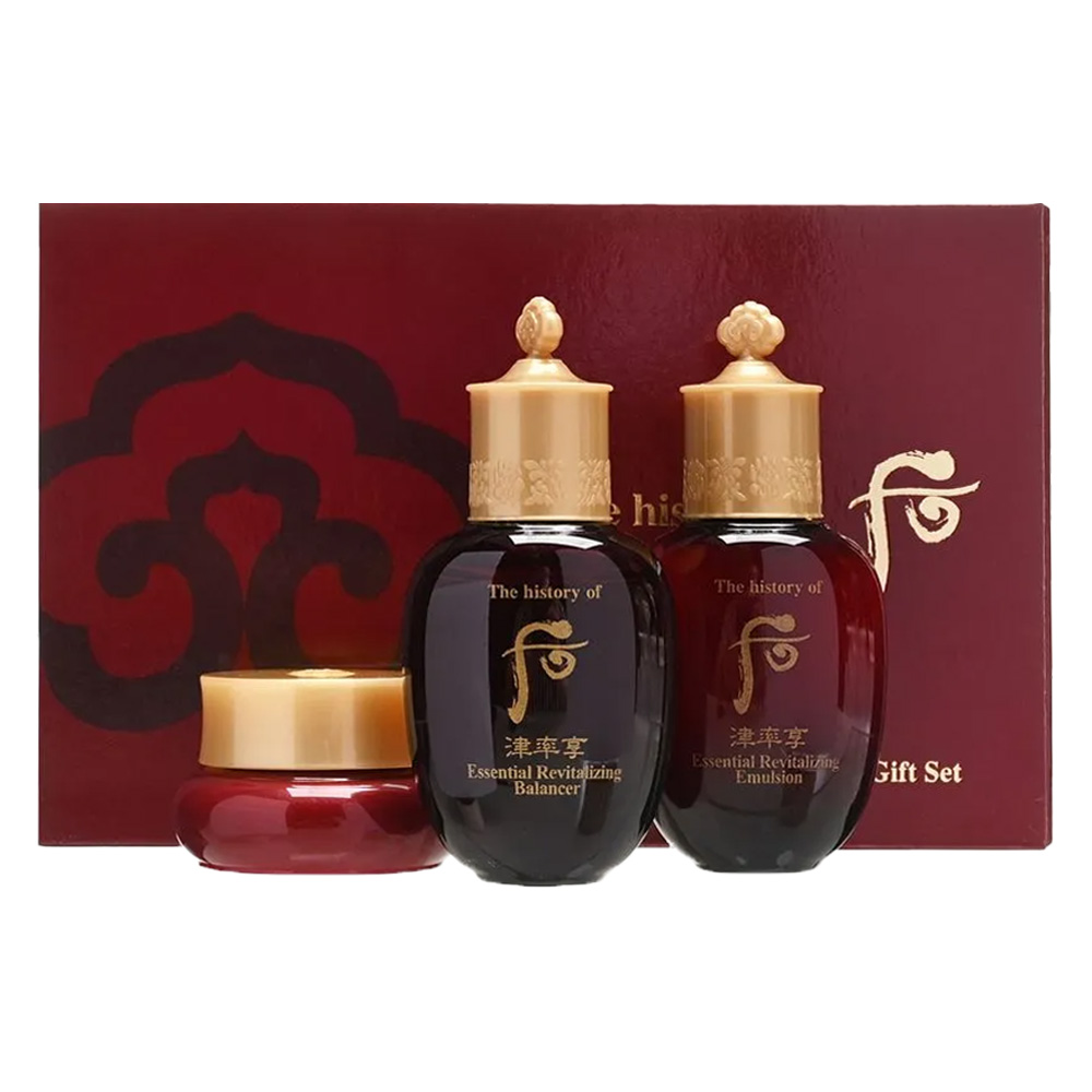 【WHOO 后】 津率享 滋養美顏旅行3件組