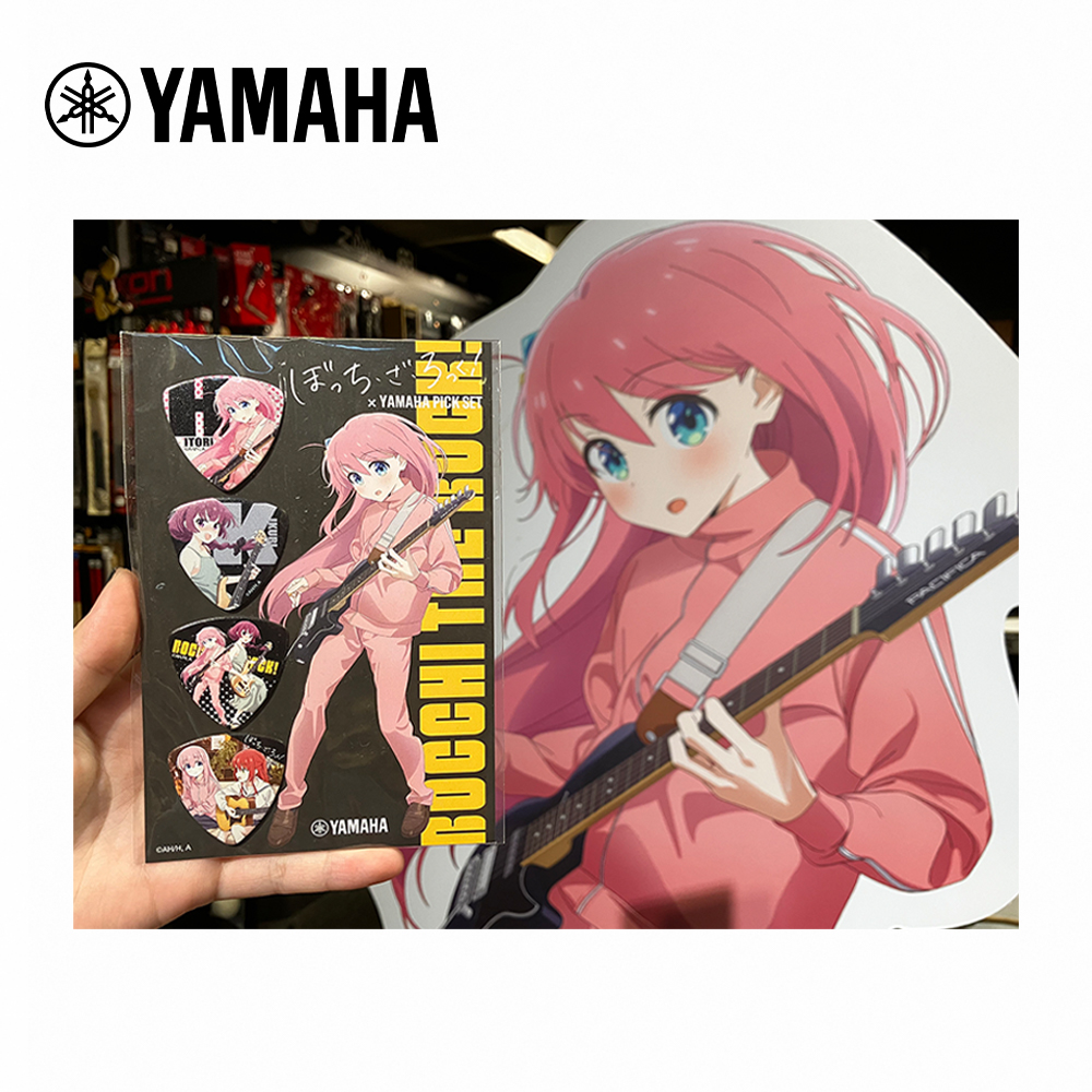 Yamaha x 孤獨搖滾！ 吉他彈片組 Pick 4片組 限量聯名 正版授權, , large