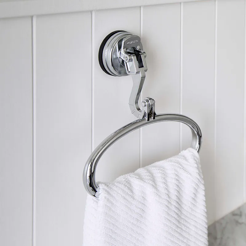 [FECA] N6 Ring-Shaped Suction Towel Rack, , large