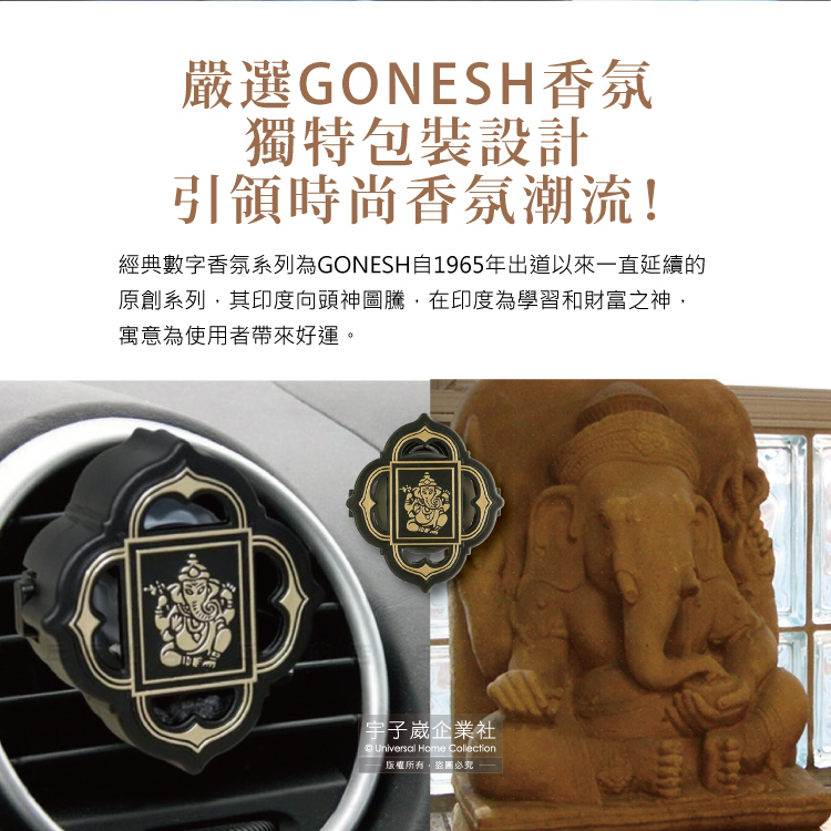 GONESH  Car AC Perfume 2.6ml No.8, , large