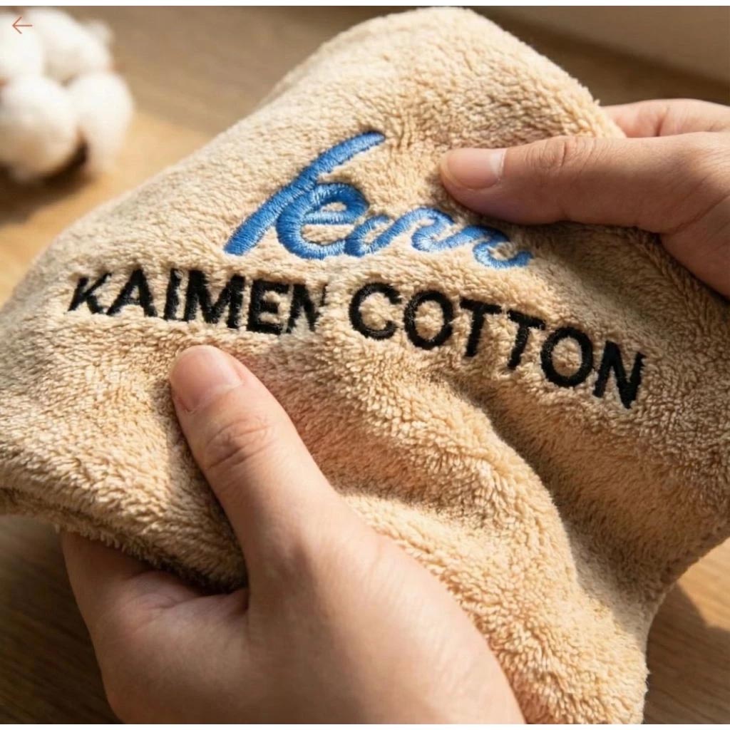 [Kaimei Cotton Industry] 10 randomly selected top-quality ultra-thick microfiber water-absorbent soft square towels. Patented open fiber yarn microfiber square towels, , large