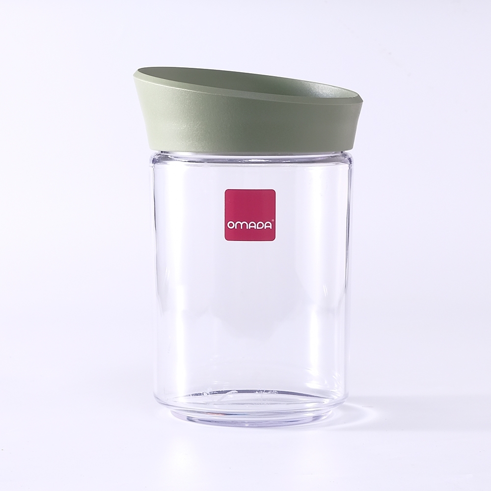 【OMADA】防潮儲物密封罐 墨綠色 1L(防潮罐、儲物罐、密封罐), , large