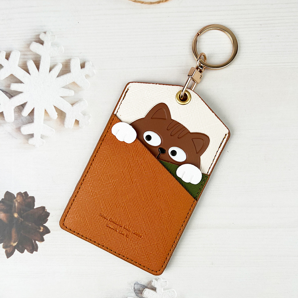 動物卡套【多款可選】 卡套 悠遊卡套 證件卡片套 動物證件卡套 多層卡套 證件套 卡片夾 證件夾 車票卡套 出入證件夾 鑰匙扣卡套, , large