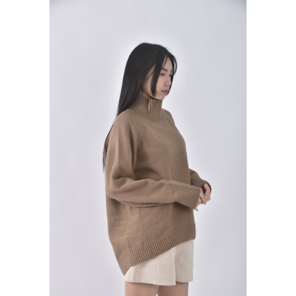 (XL) lowrys farm高領綠色毛衣二手衣, , large