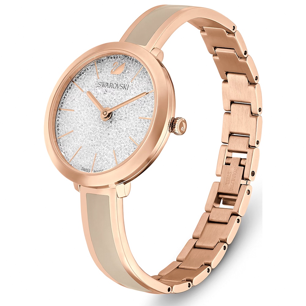 SWAROVSKI 施華洛世奇 送禮 CrystallineDelight 璀璨晶鑽女錶 手錶-34mm 5642218, , large