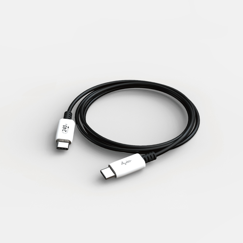 [Avier] Uni Line PD3.1 240W USB-C 高速充電傳輸線 (1.2M), , large