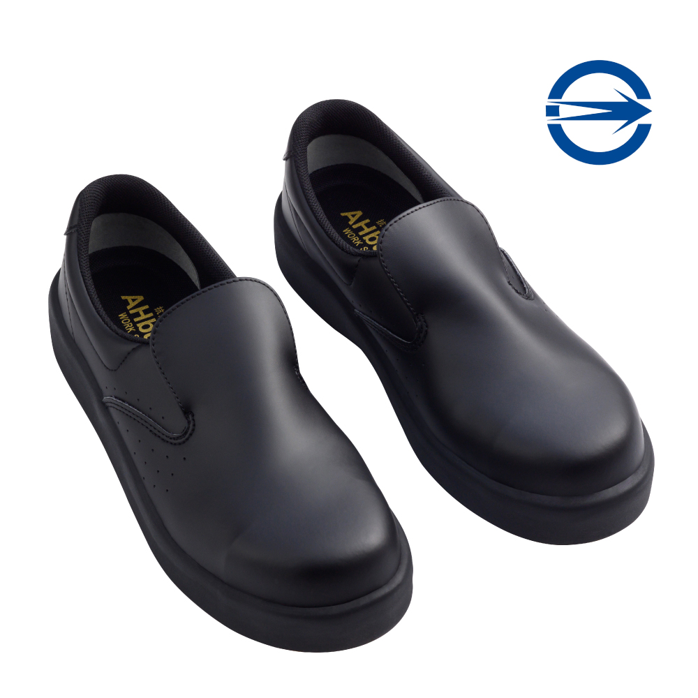 【AHbuffett防滑鞋】AH-12 爵士鞋 防滑EVA鞋底 寬楦 CNS20345 輕量 鋼頭鞋 防護鞋 防滑工作鞋 止滑鞋 餐飲, , large